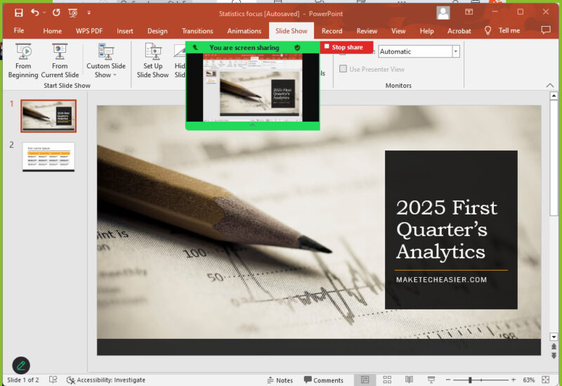 Share Powerpoint Window On Zoom