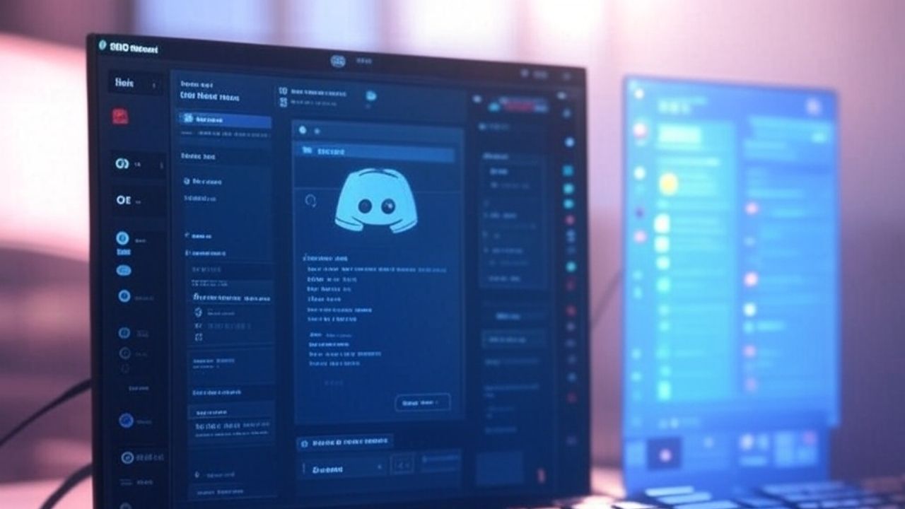 Display of the Discord app running on a PC.
