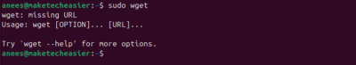 Fixing the "wget: command not found" Error in Linux - Make Tech Easier