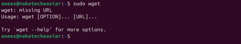Check Wget Availability