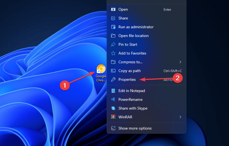 Chrome Canary Properties