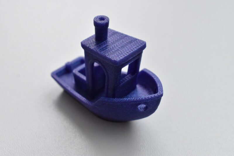 Benchy model printed with Elegoo Centauri Carbon.