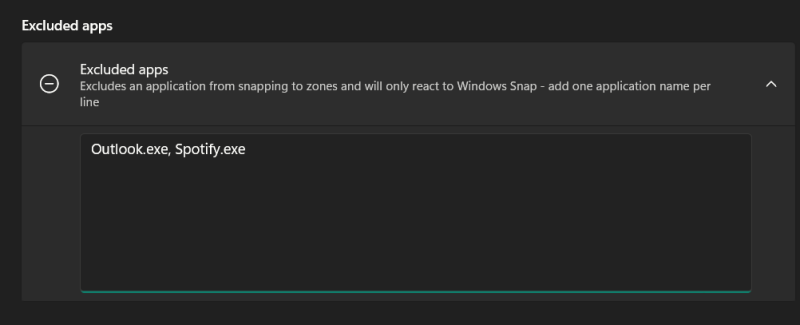 Fancyzones Dual Monitor Exceptions