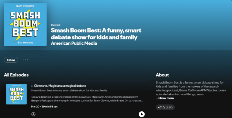 Smash Boom Best Podcast