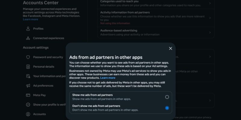 Collection Ads From Ad Partners Other Apps