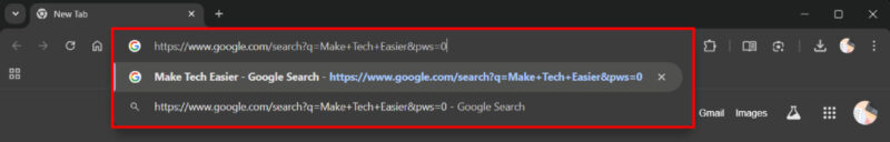 Use Parameter In Google Search Url