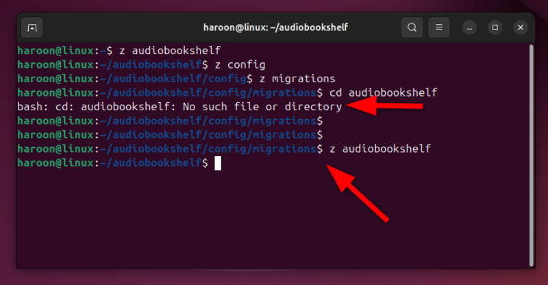 Chaning Directories With Zoxide