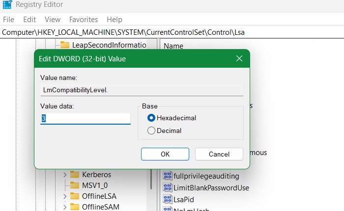 Setting LmCompatibilityLevel to the value 3, thereby blocking all NTLMv1.