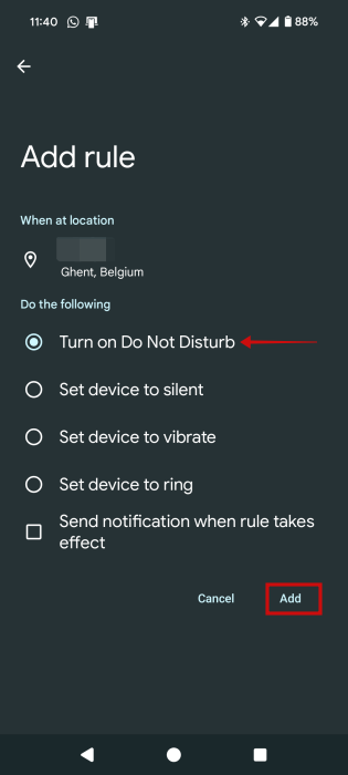 Adding new Rule via Pixel settings.