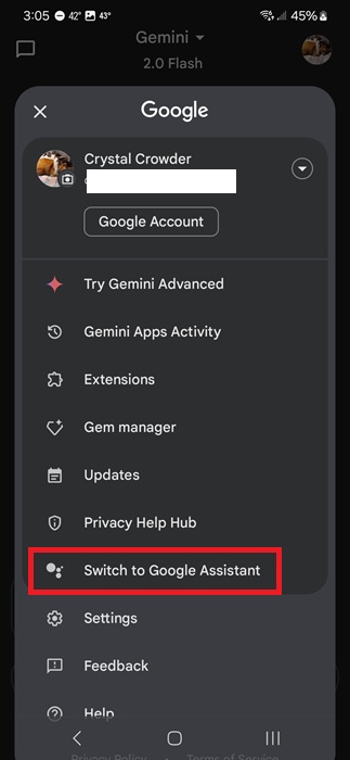 How To Open Google Assistant Settings Without Google App Gemini App