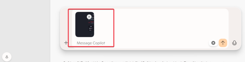 Image In Copilot Chatbox