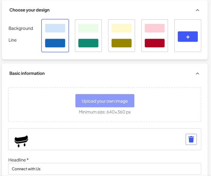 Customizing design and adding personal details for QR code built using OnlineQRcode.
