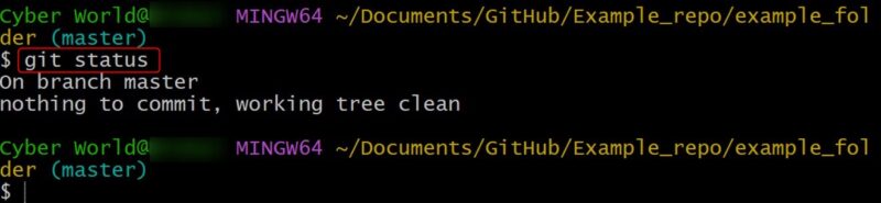 Verify Git Remove Status