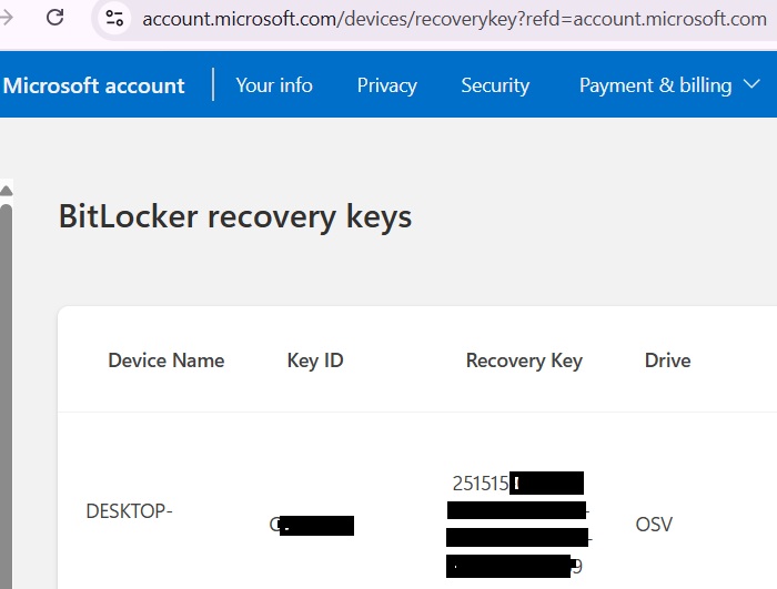 Prevent Bitlocker Automatic Encryption Microsoft Account Bitlocker Recovery Key