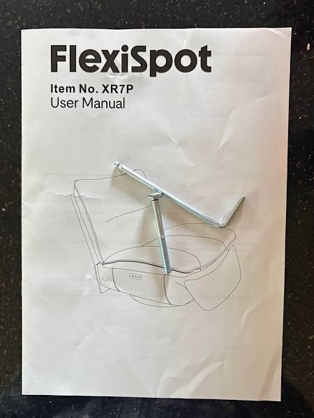 Allen wrench and extra screw