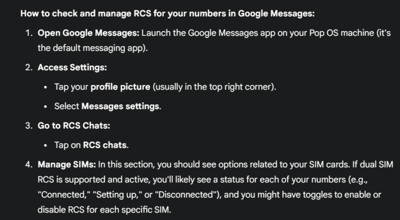 Gemini Hallucinating information about Android and Linux