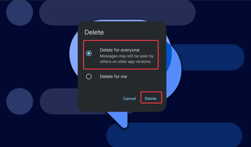 Google Messages Delete For Everyone