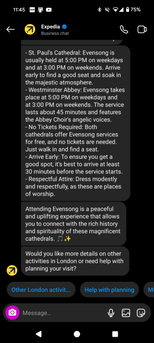 Collecting more info about certain terms using Expedia on Instagram. 