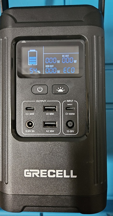 GRECELL T200 display.