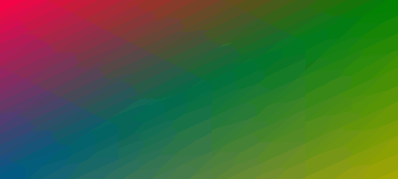 Color screen saver view on Android.