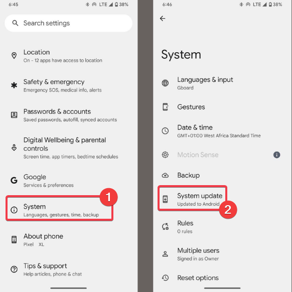 Update To Abdroid 15 Or 16 Beta