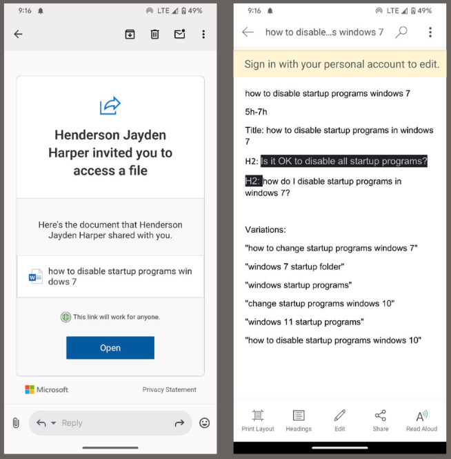 View Files Anonymously Microsoft 365