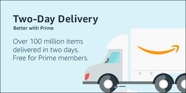 Amazon Prime Two Day Shipping