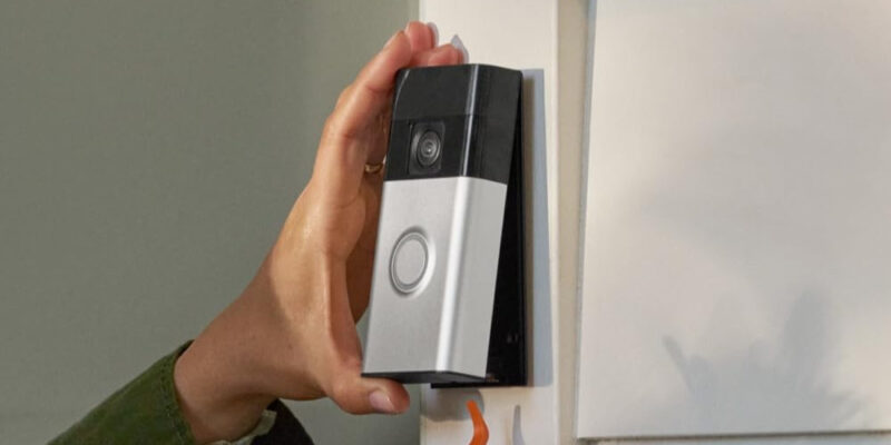 Ring Doorbell Camera Removal for Recharging