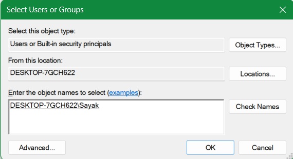 Adding a username or group to the SeDebugPrivilege list.