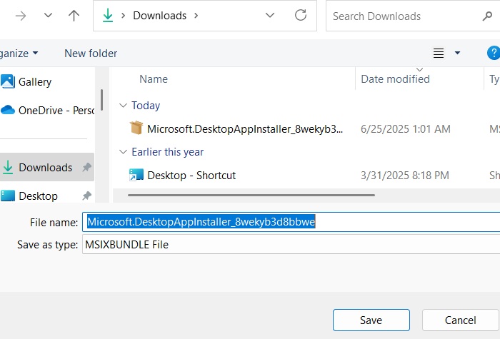 Winget Not Recognized App Installer Downloaded Online