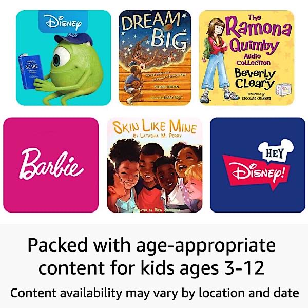 Amazon Echo Pop Kids Age Appropriate Content