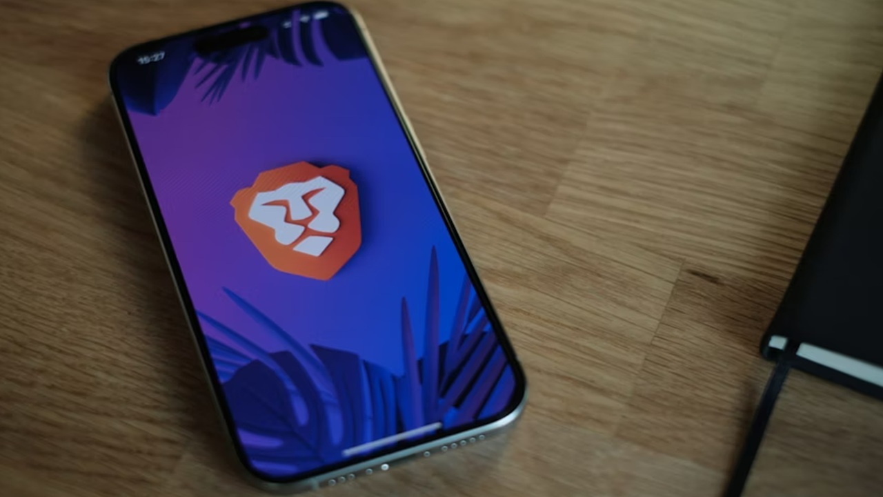 Brave opened on phone.