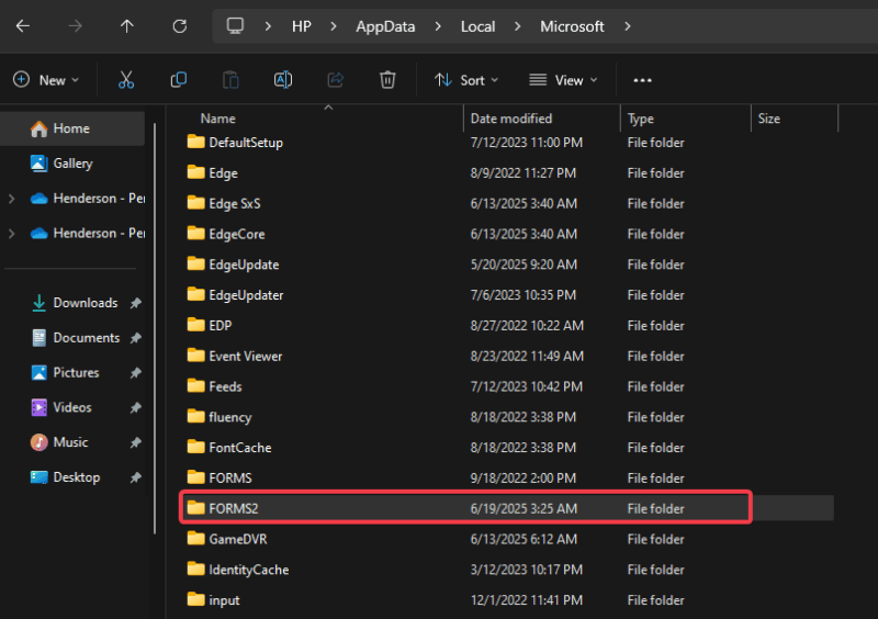 Forms2 Folder For Classic Outlook Crashes