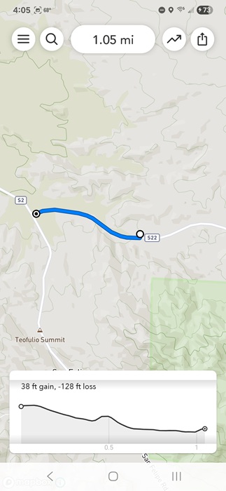 Planning a route with Footpath.