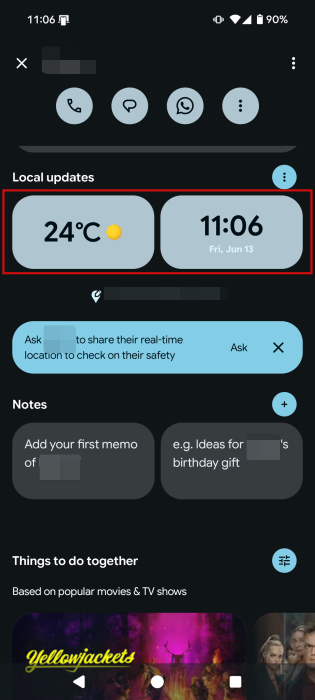 Viewing location data for Pixel VIP. 