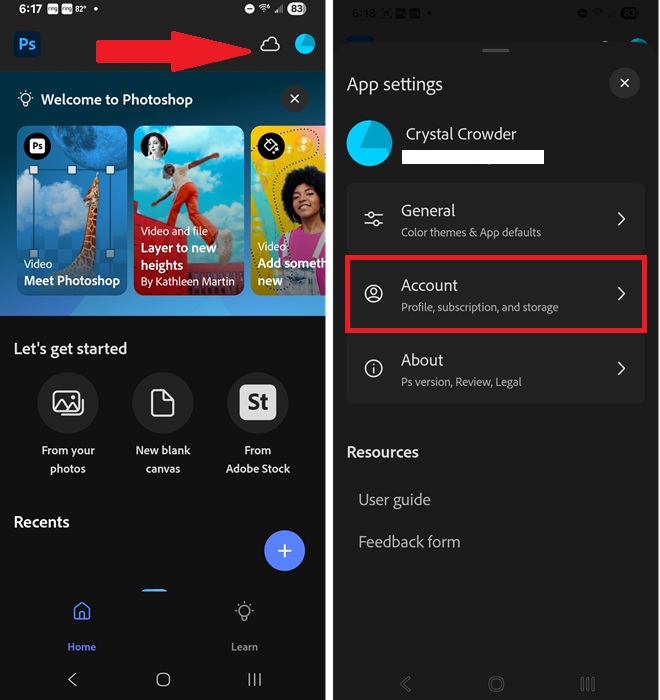 Professionally Edit Photos With Photoshop For Android Account
