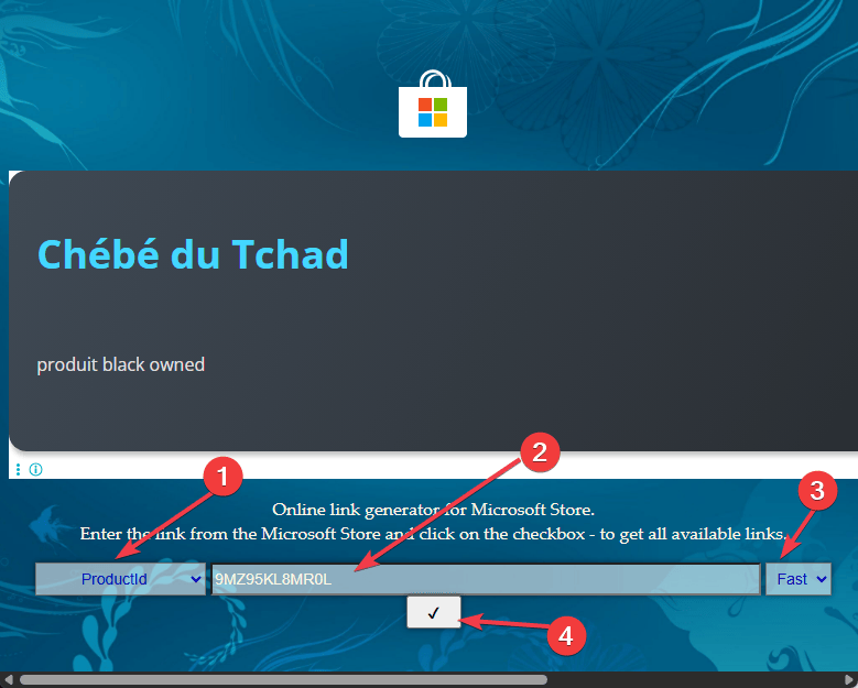 Search Snipping Tool Product Id