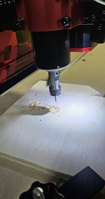 Carving with TTC6050.