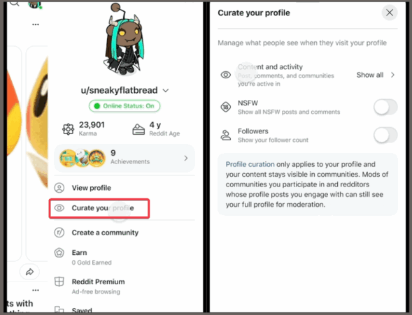 Easily Curate Your Reddit Profile to Hide Posts, Comments, and NSFW ...