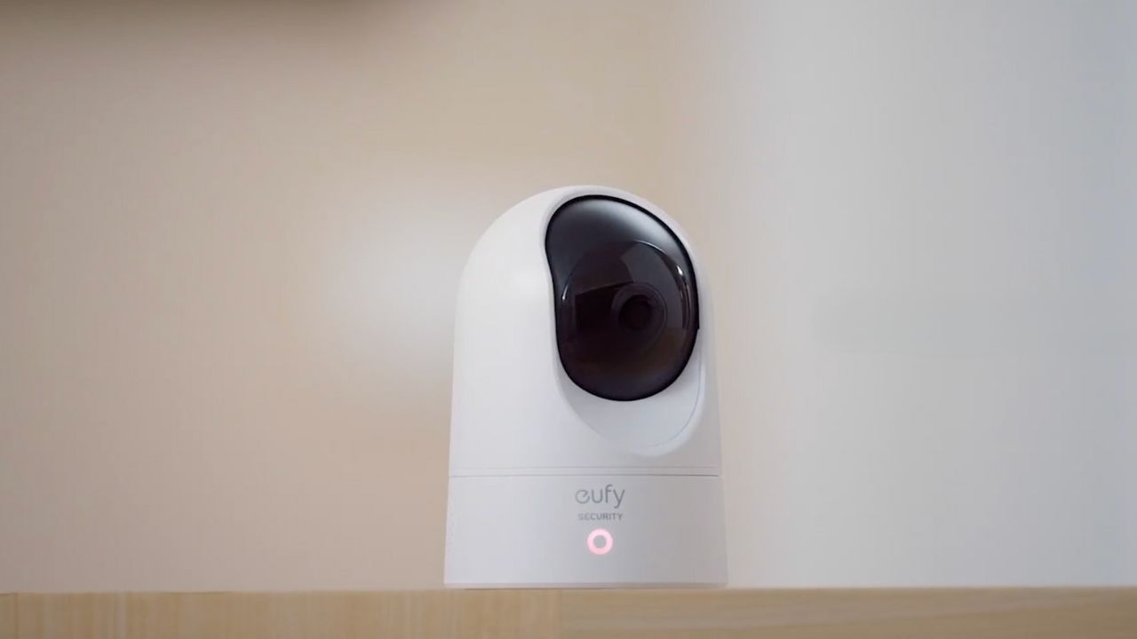 Eufy Indoor Camera On Shelf