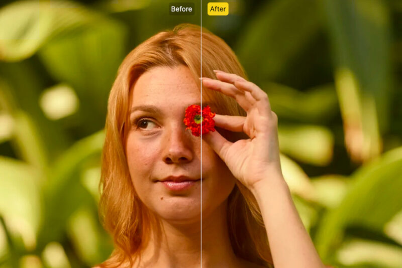 Before and After With Evoto AI