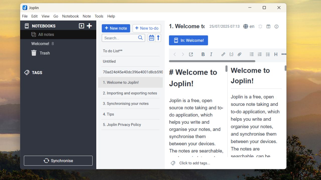 Feature Image Self Hosted Note Taking App Joplin