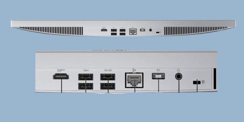Lenovo All In One Desktop Ports