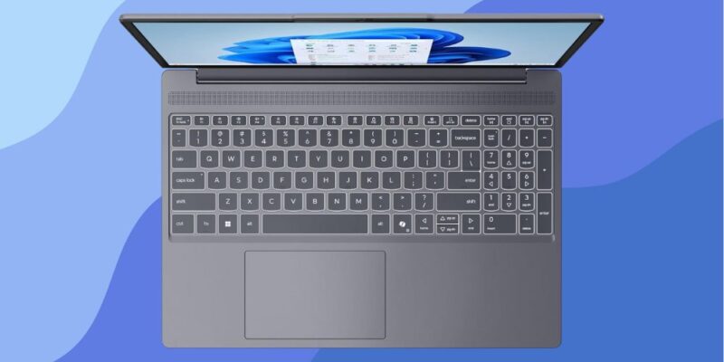 Lenovo Ideapad Slim 3 Keyboard View
