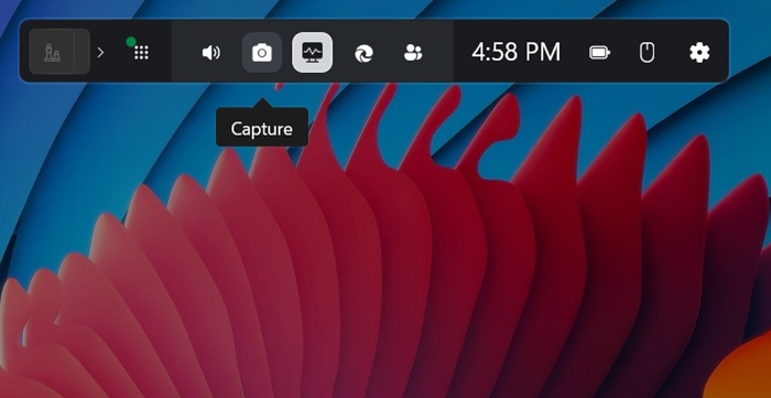 Take Screenshots with "Capture" in Game Bar