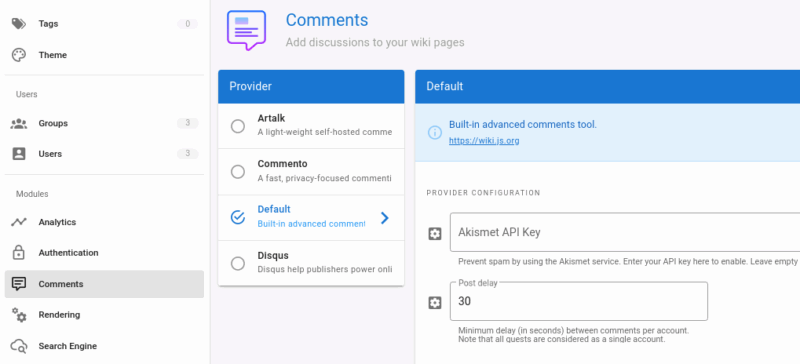 Add Discussions To Wiki