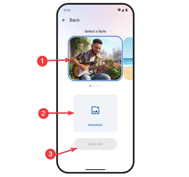Chooses Animation And Select A Style