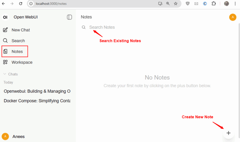 Create Search Notes