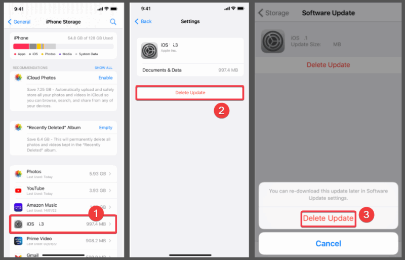 Delete Ios Update File