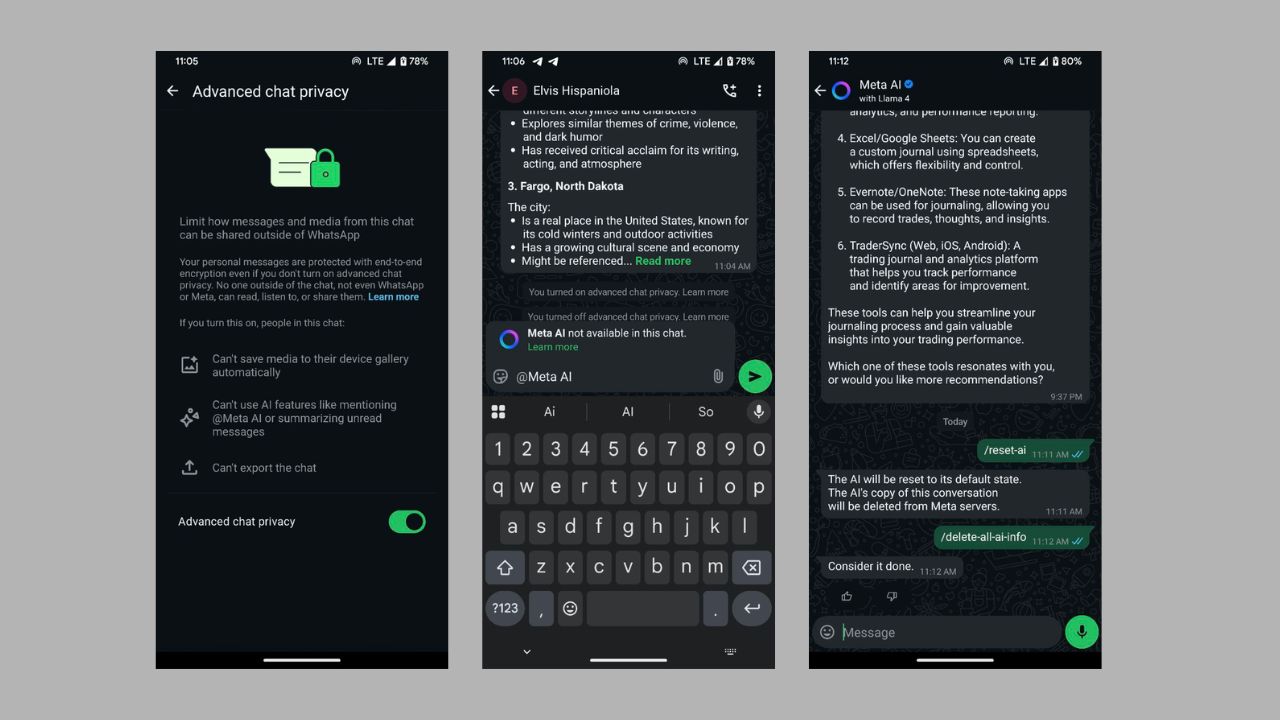 Disable Meta Ai Whatsapp
